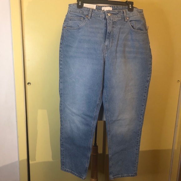 H&M Denim - H&M mom jeans. Size 12 . NWT